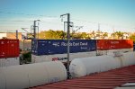 XFEU Container on a Ferromex intermodal train